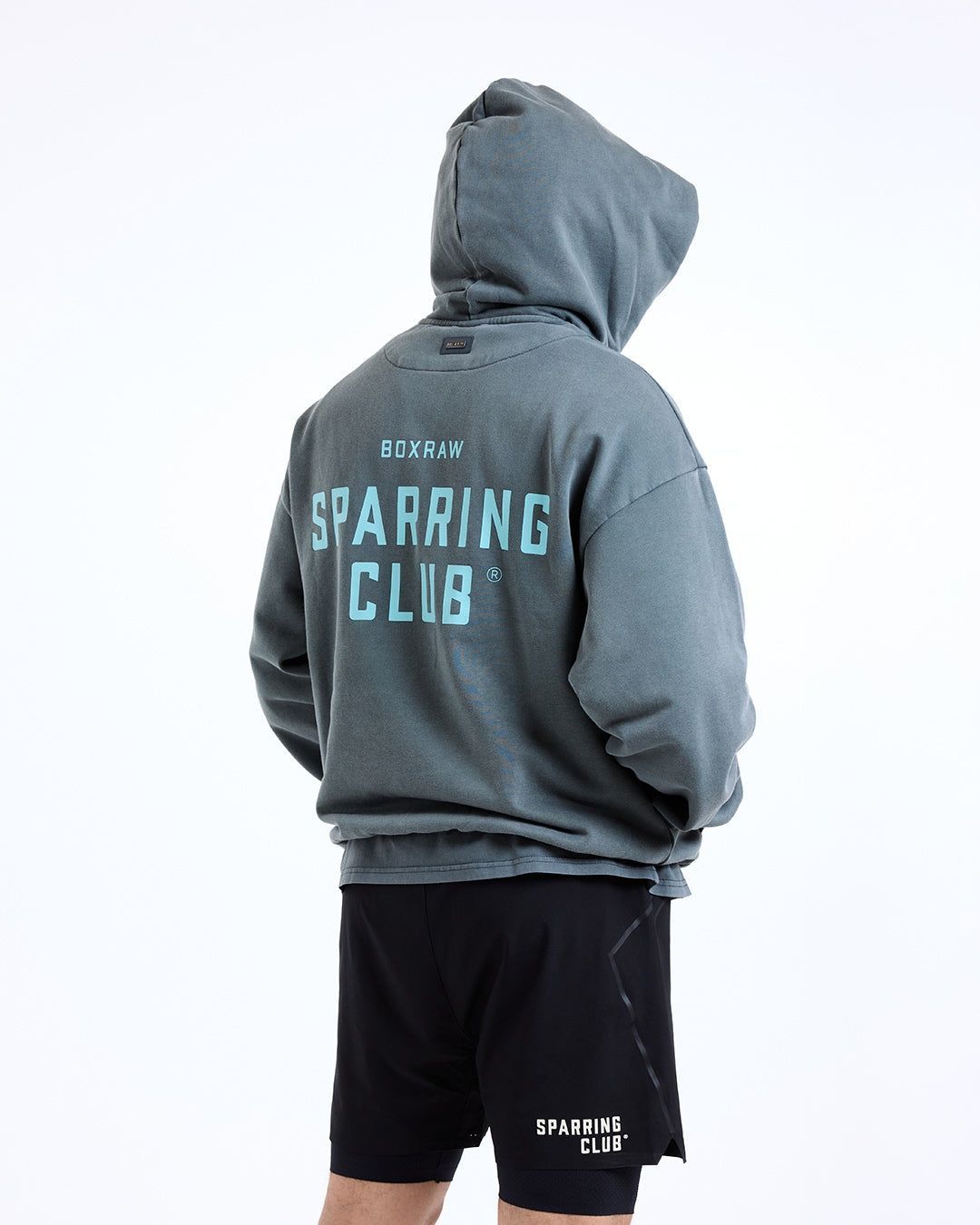 Худі Sparring Club Oversized - Cіре, S