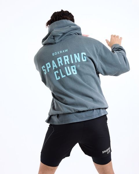 Худі Sparring Club Oversized - Cіре, S