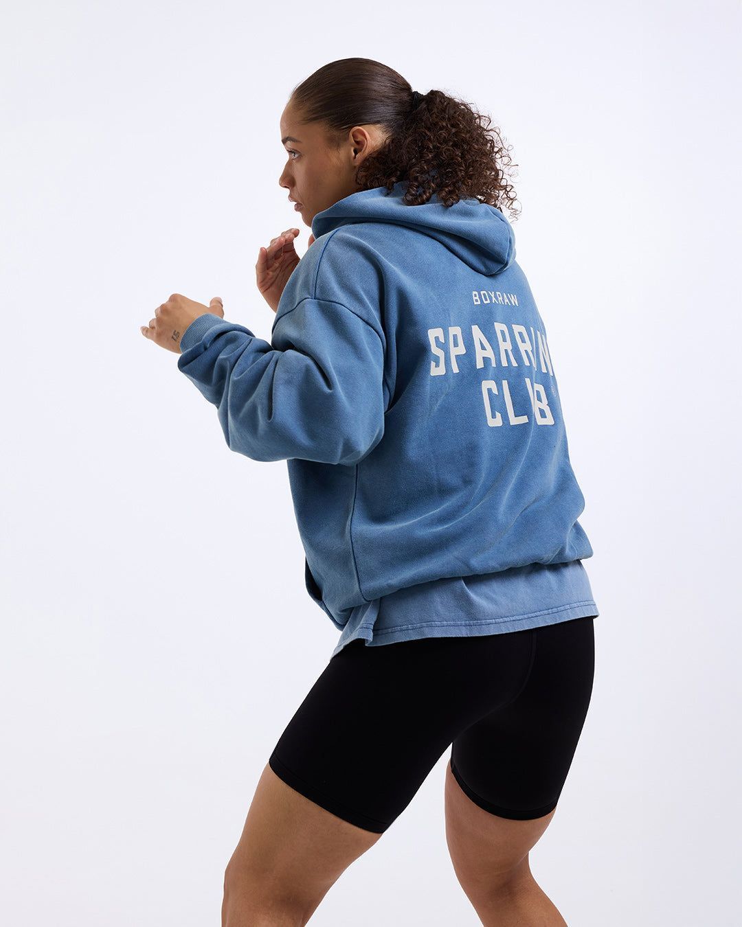 Худі Sparring Club Oversized - Блакитне, S