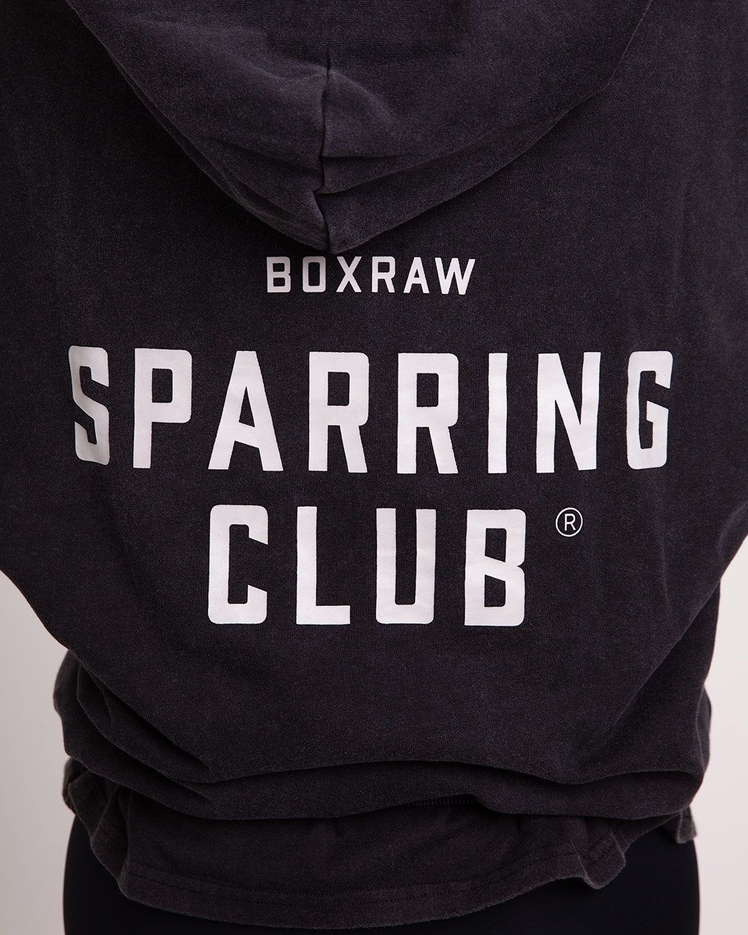 Худі Sparring Club Oversized - Чорне, L