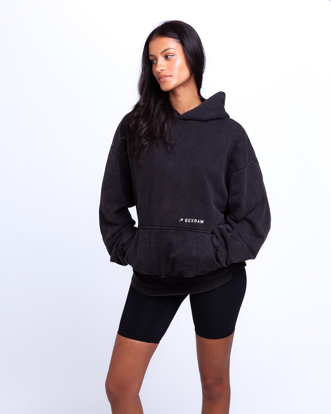 Худі Sparring Club Oversized - Чорне, L
