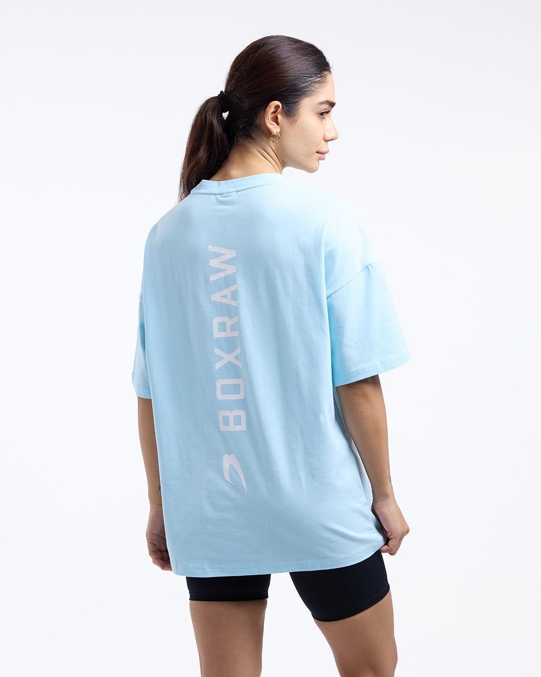 Футболка Lineal Oversized Блакитна, XS