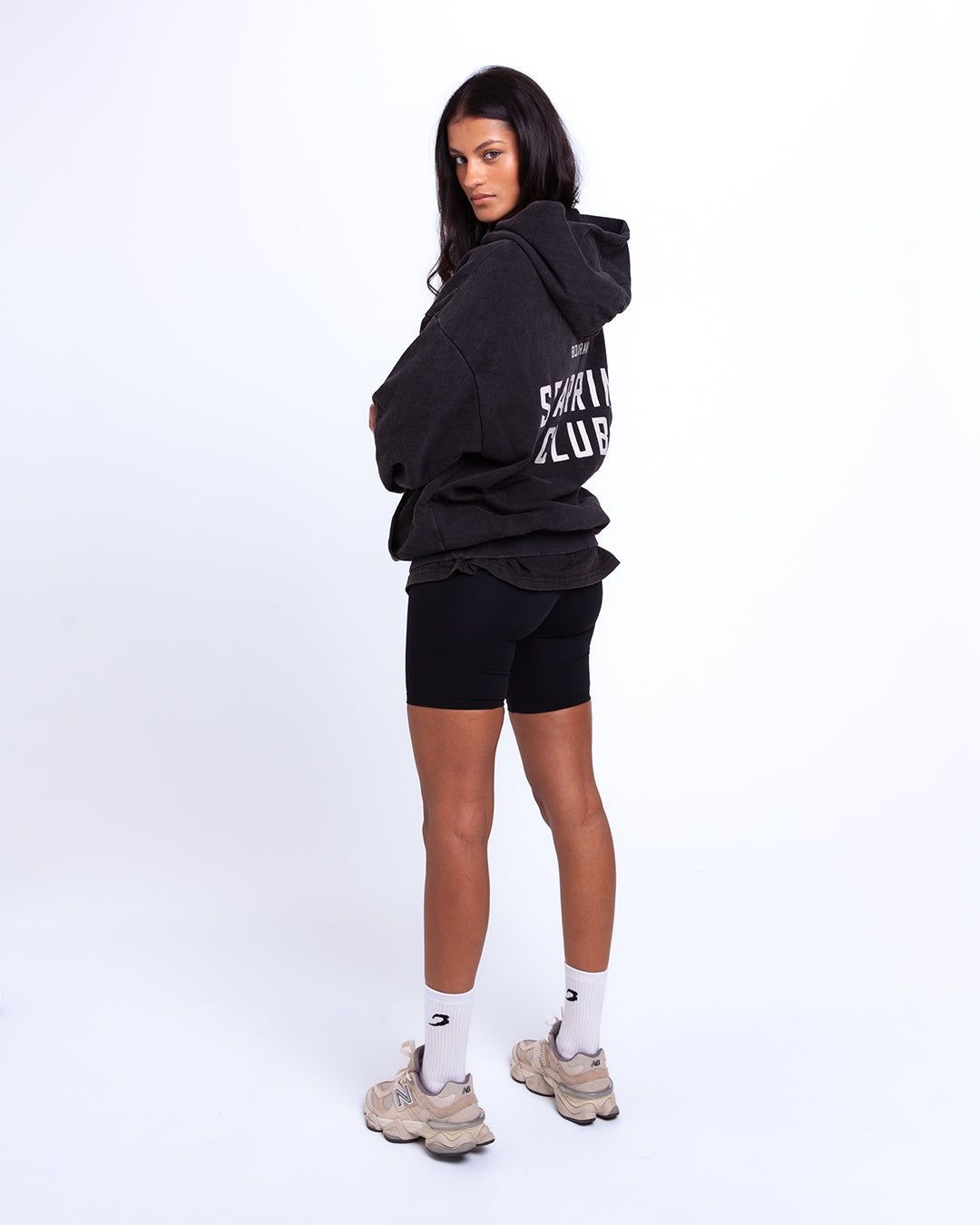 Худі Sparring Club Oversized - Чорне, L