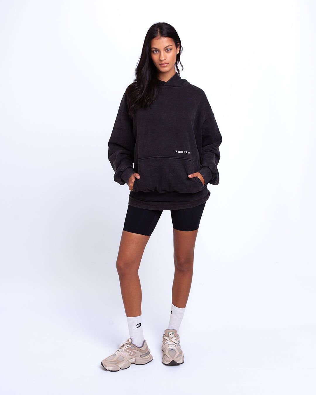 Худі Sparring Club Oversized - Чорне, L