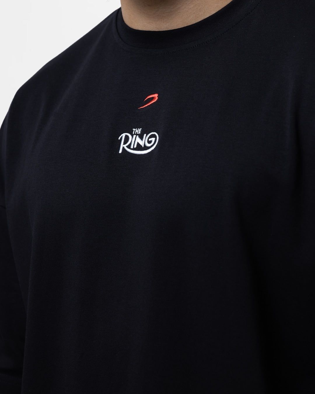 Футболка Ring x BOXRAW Riddick Bowe Oversized Чорна, XS