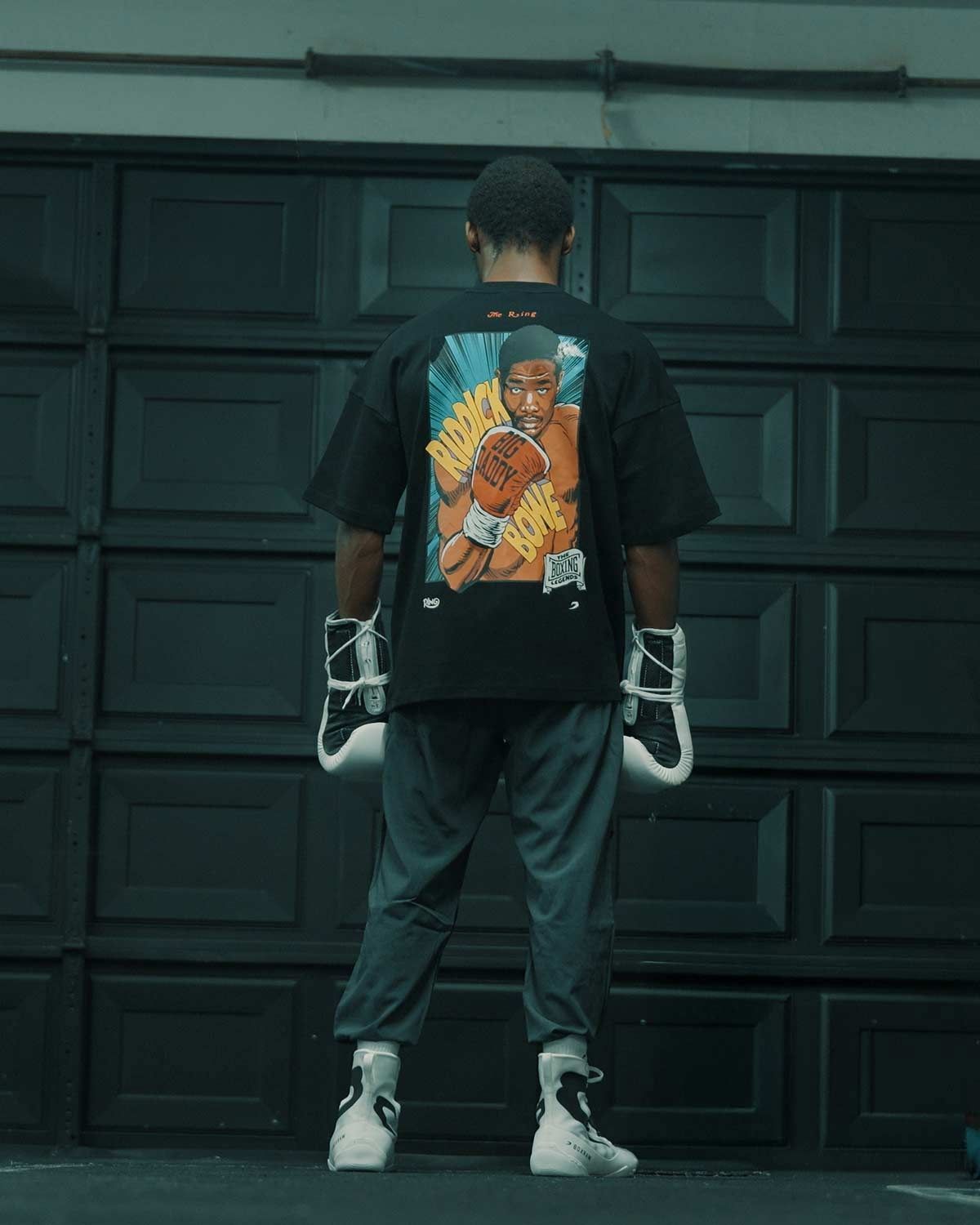 Футболка Ring x BOXRAW Riddick Bowe Oversized Чорна, XS