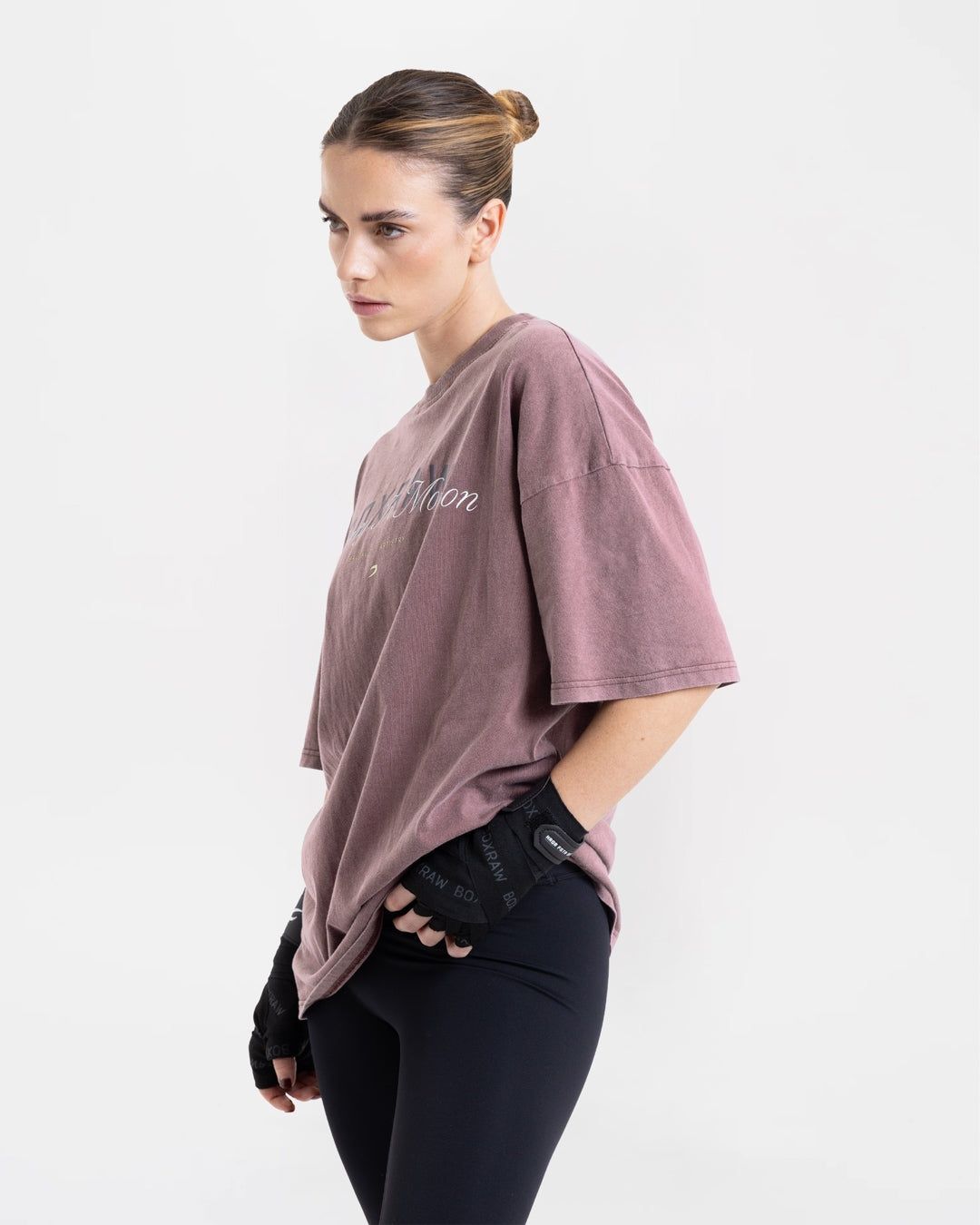 Футболка Poetry In Motion Oversized Бордова, L