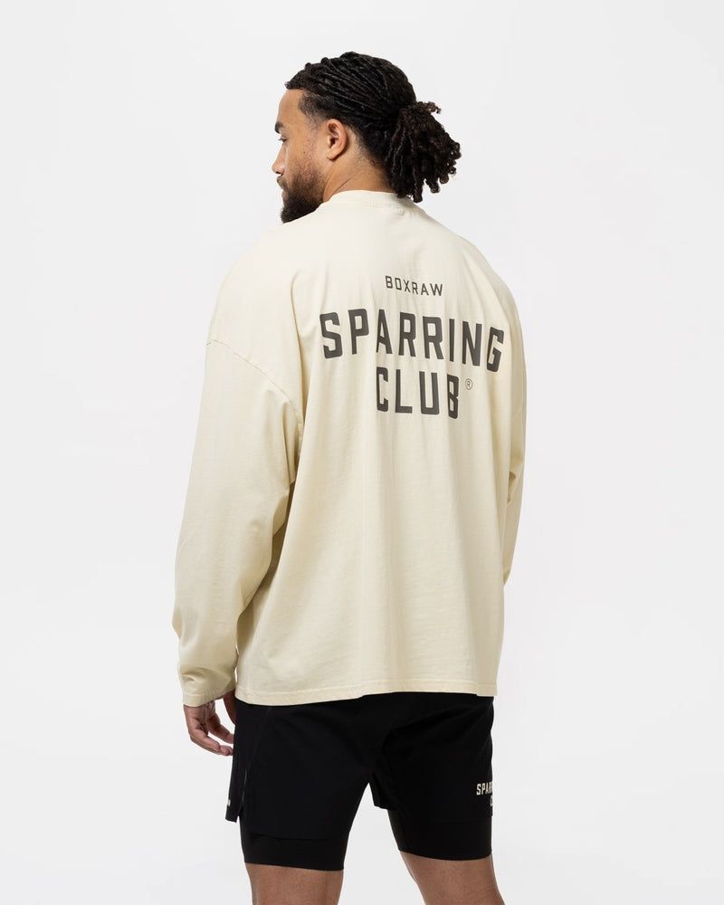 Лонгслів Sparring Club Бежевий, XS