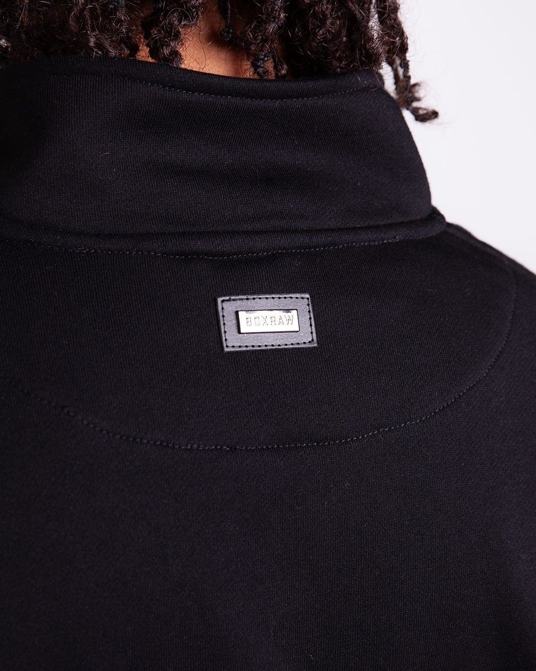 Світшот East Street 1/4 Zip Чорний, XS