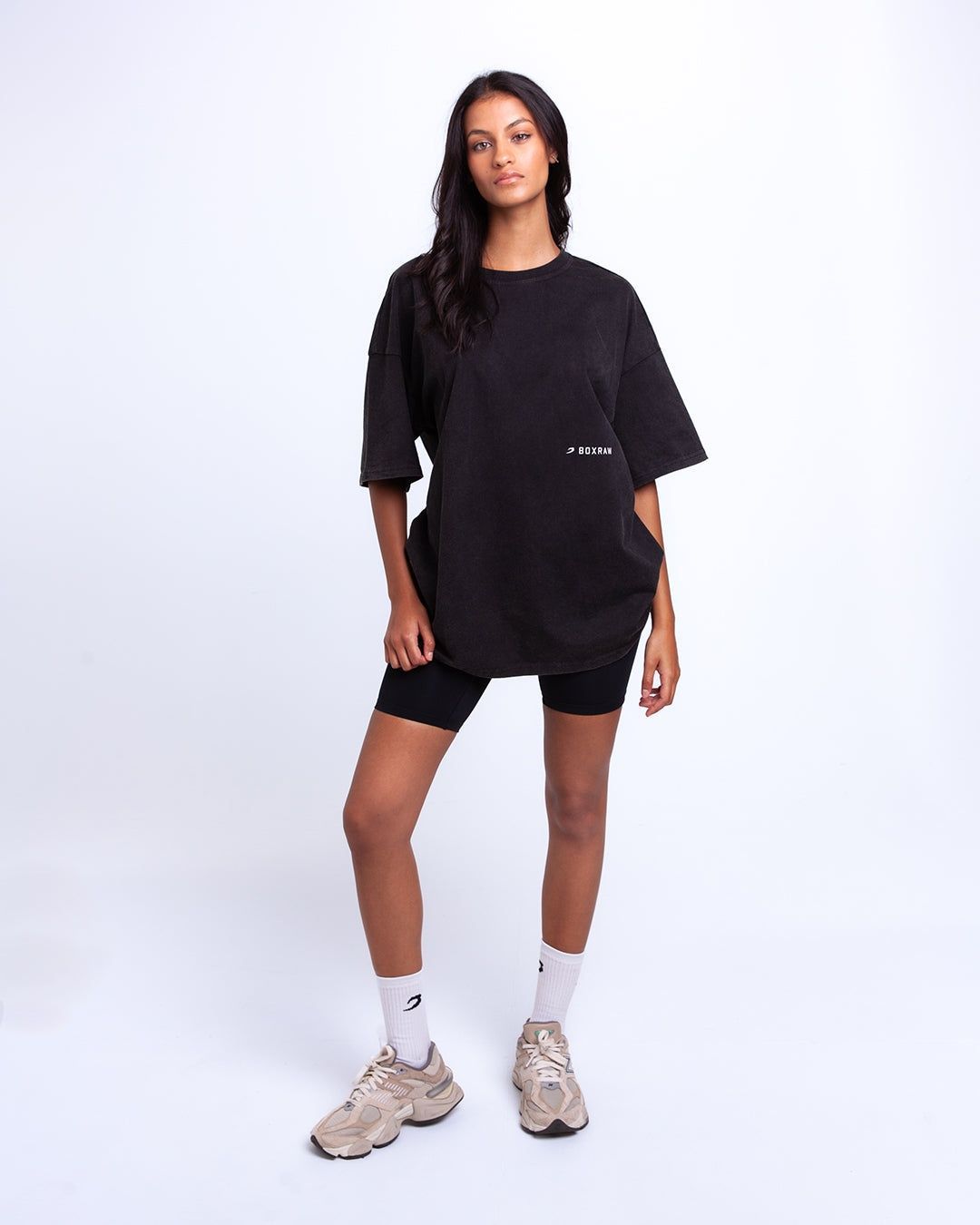 Футболка Sparring Club Oversized - Чорна, XS