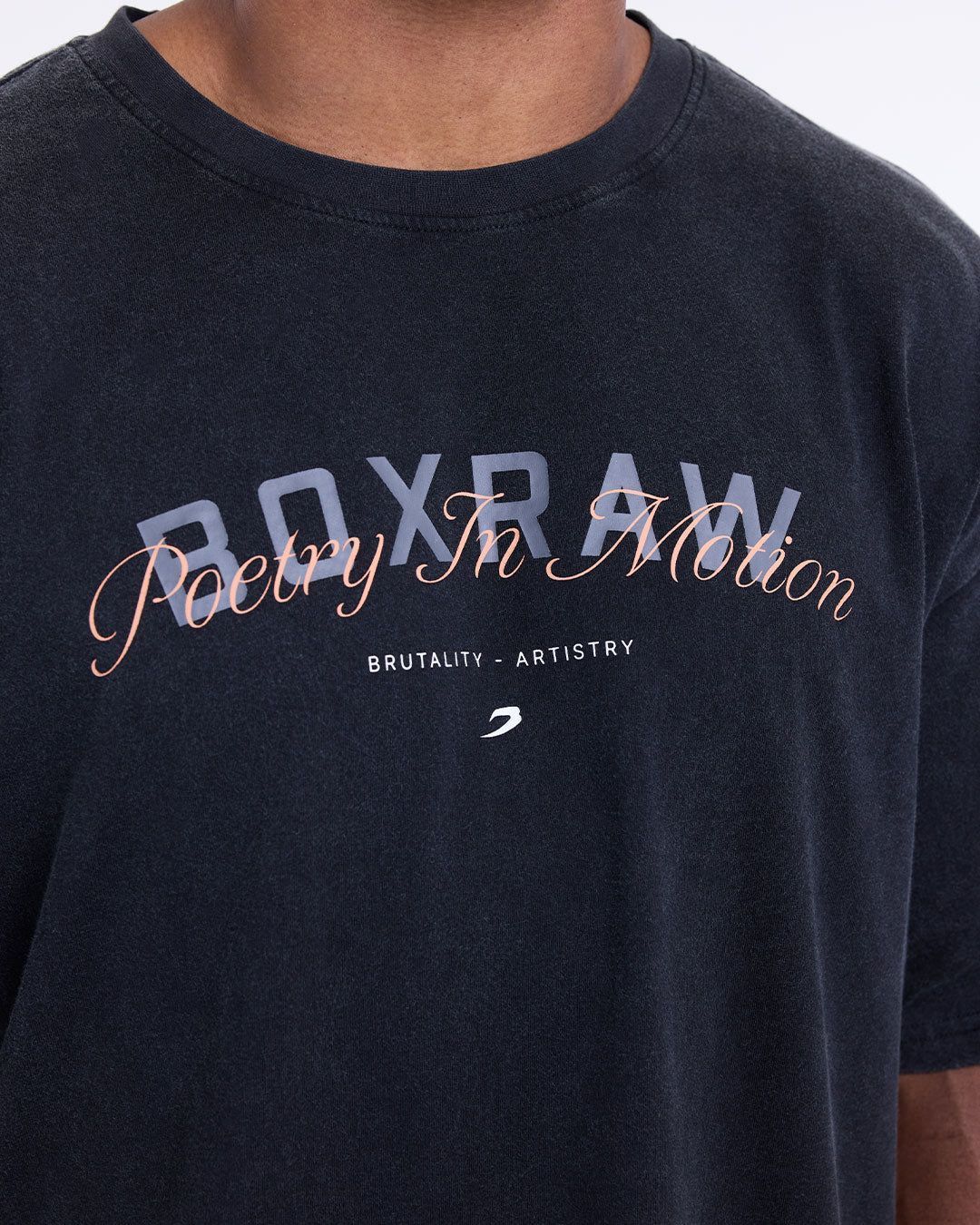 Футболка Poetry In Motion Oversized Чорна, L