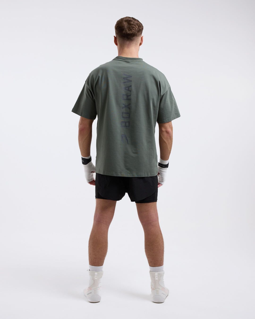 Футболка Lineal Oversized Зелена, L