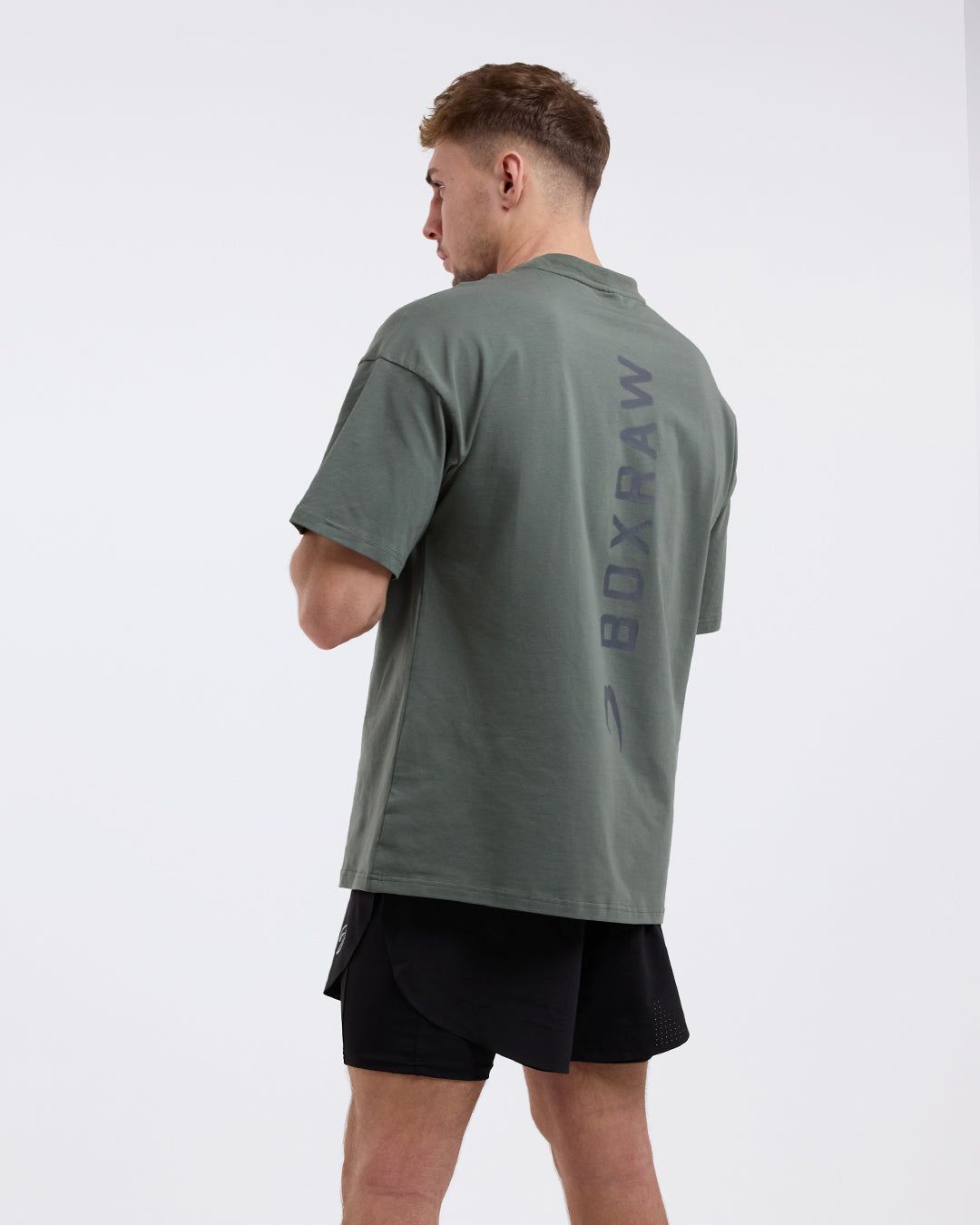 Футболка Lineal Oversized Зелена, L