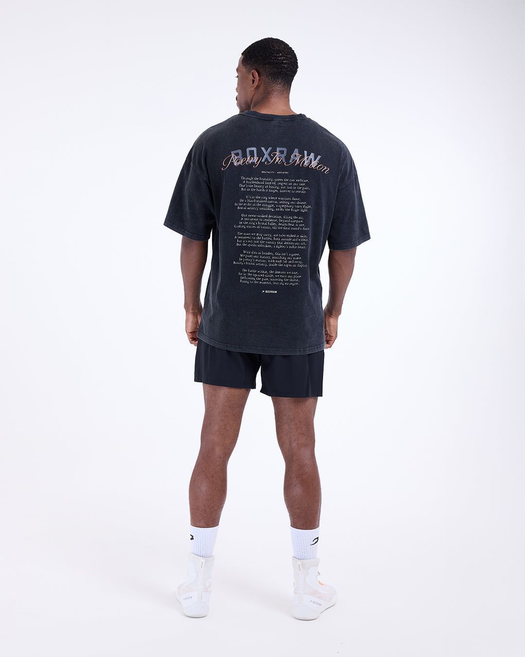 Футболка Poetry In Motion Oversized Чорна, L