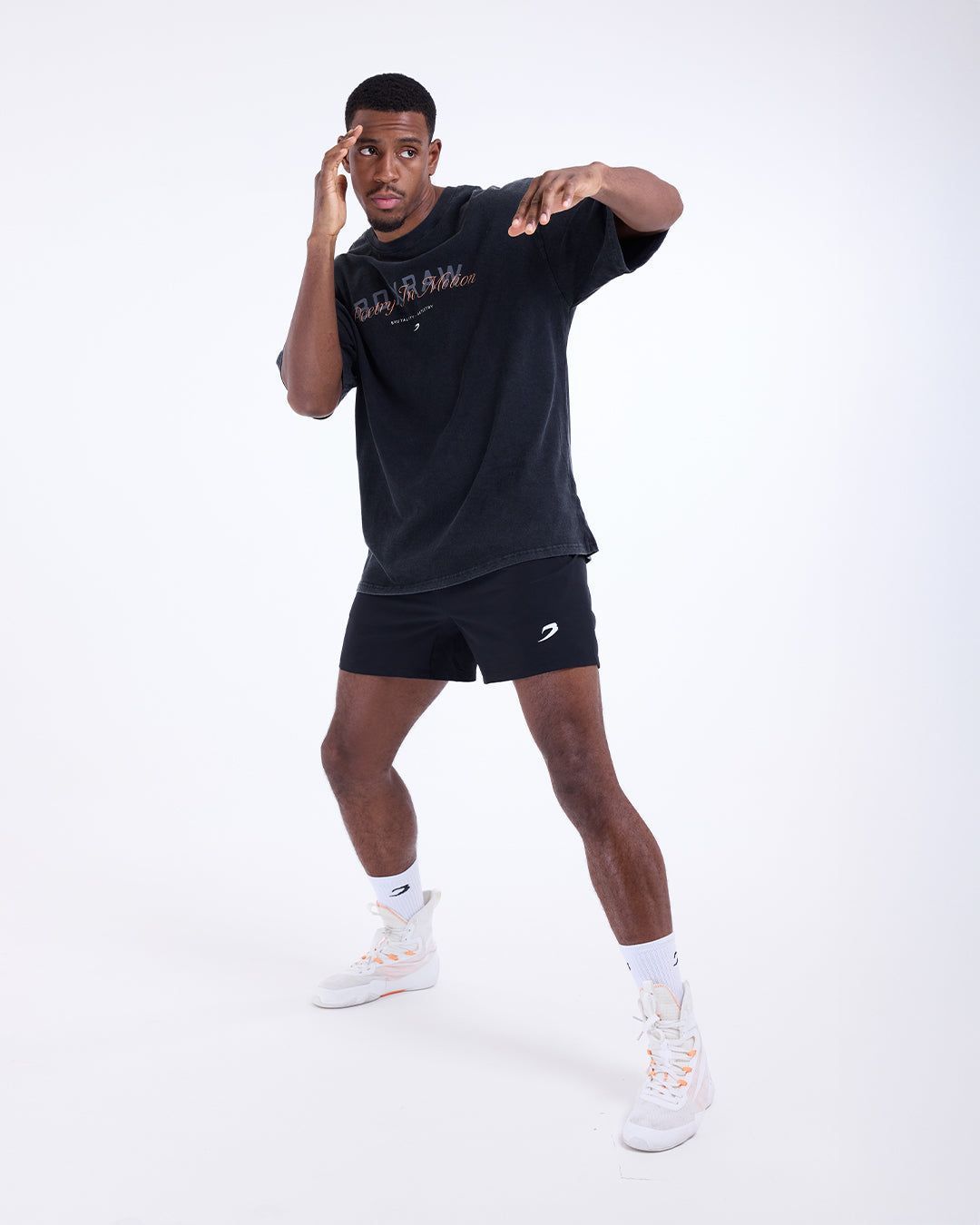 Футболка Poetry In Motion Oversized Чорна, L