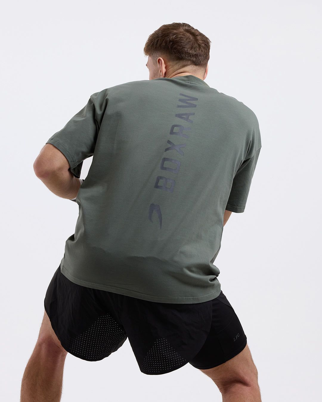 Футболка Lineal Oversized Зелена, L