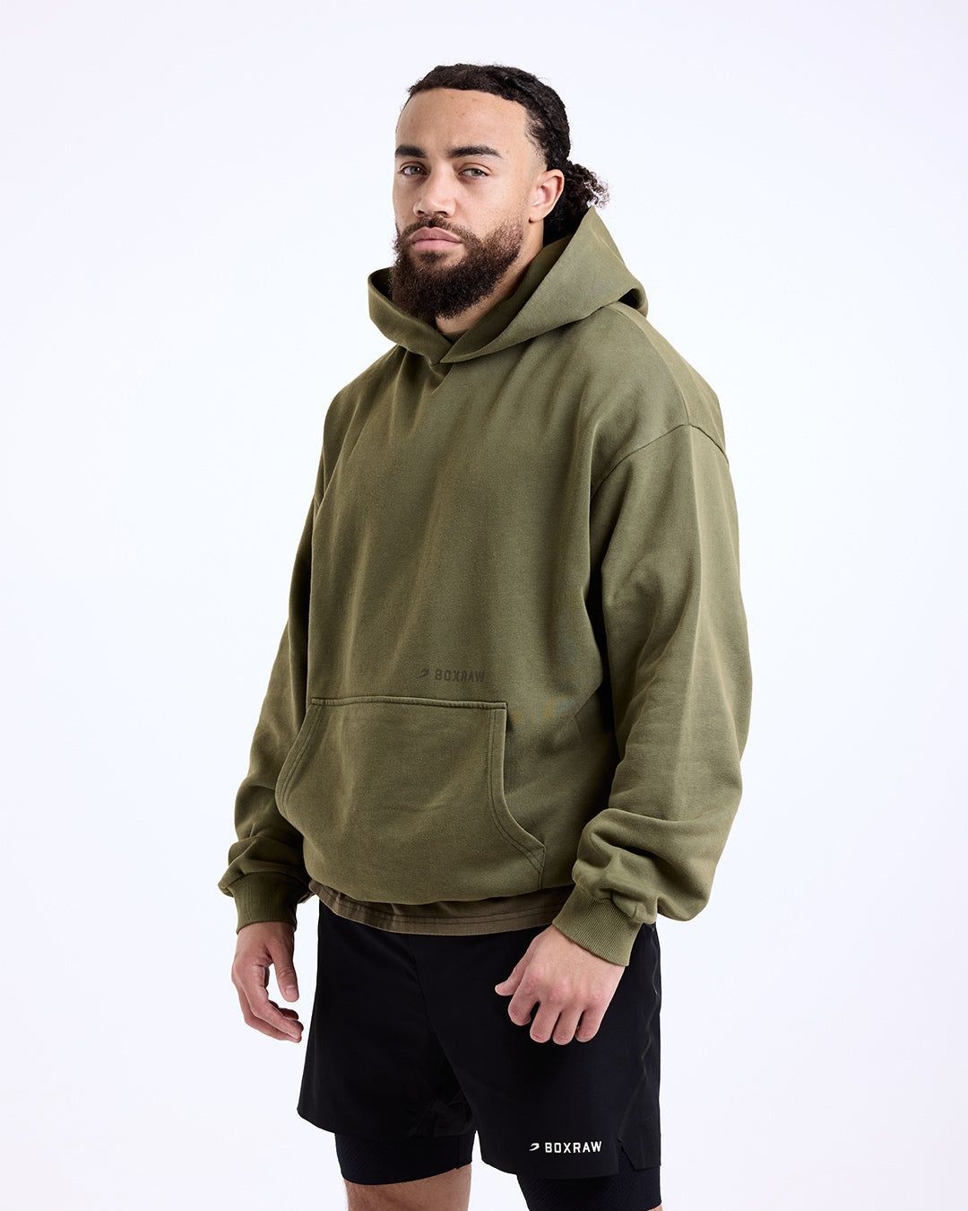 Худі Sparring Club Oversized - Оливкове, S