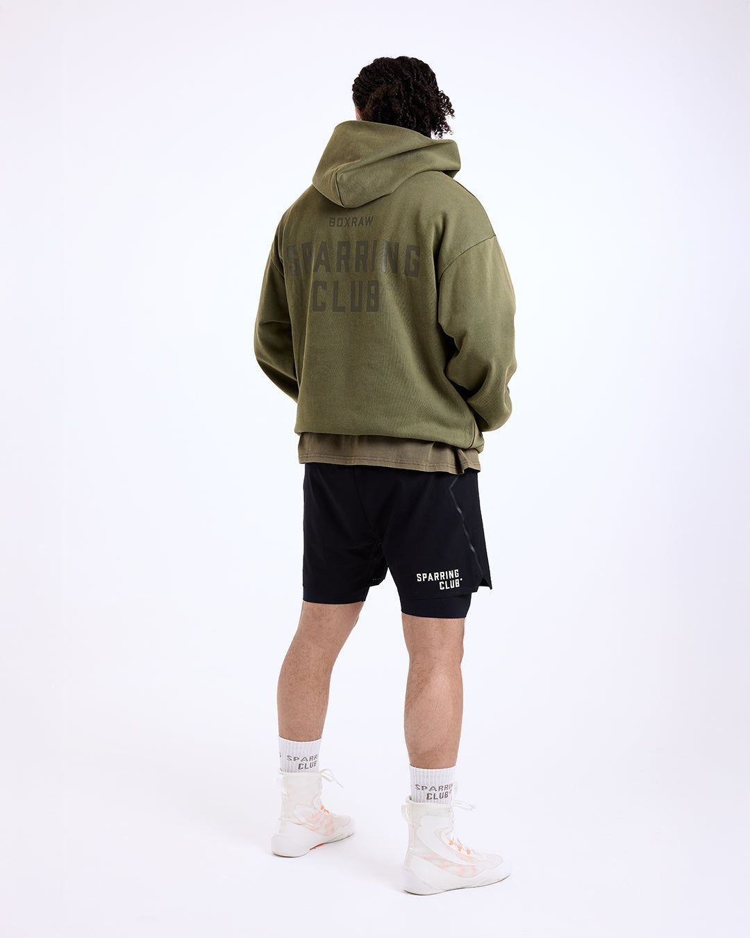 Худі Sparring Club Oversized - Оливкове, S