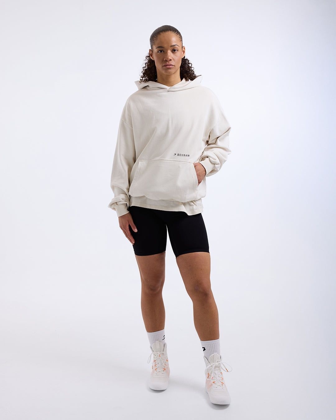 Худі Sparring Club Oversized - Бежеве, XS