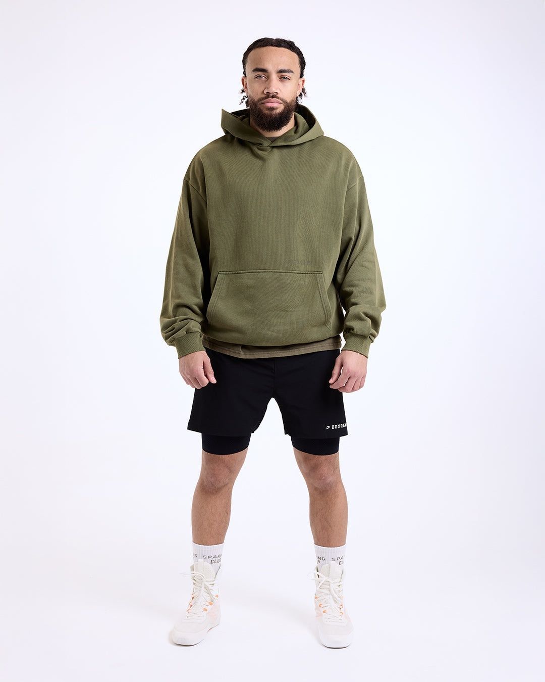 Худі Sparring Club Oversized - Оливкове, S