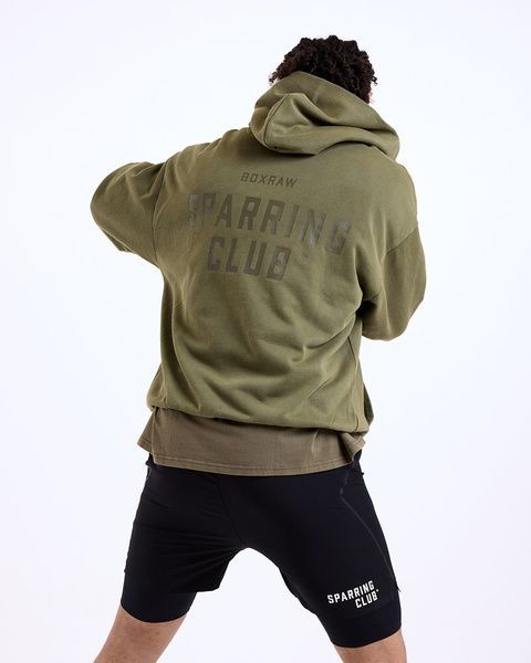 Худі Sparring Club Oversized - Оливкове, S