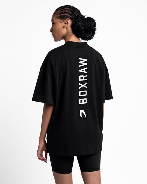 Футболка Lineal Oversized Чорна, XS