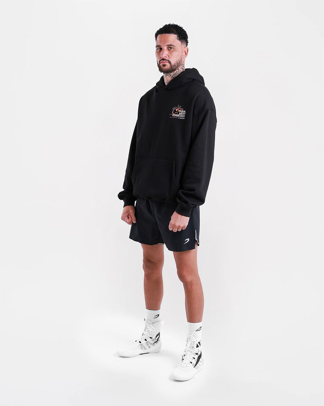 Худі Hook Right Goodnight Oversized Чорне, XS