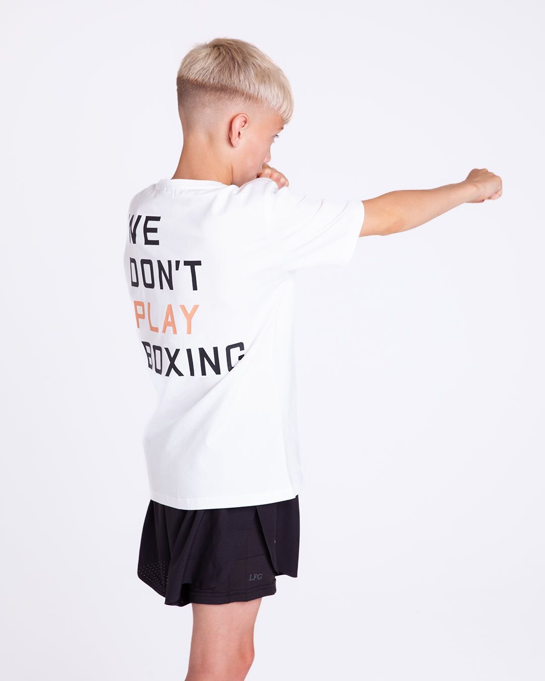 Футболка Junior We Don't Play Boxing - Біла, XS