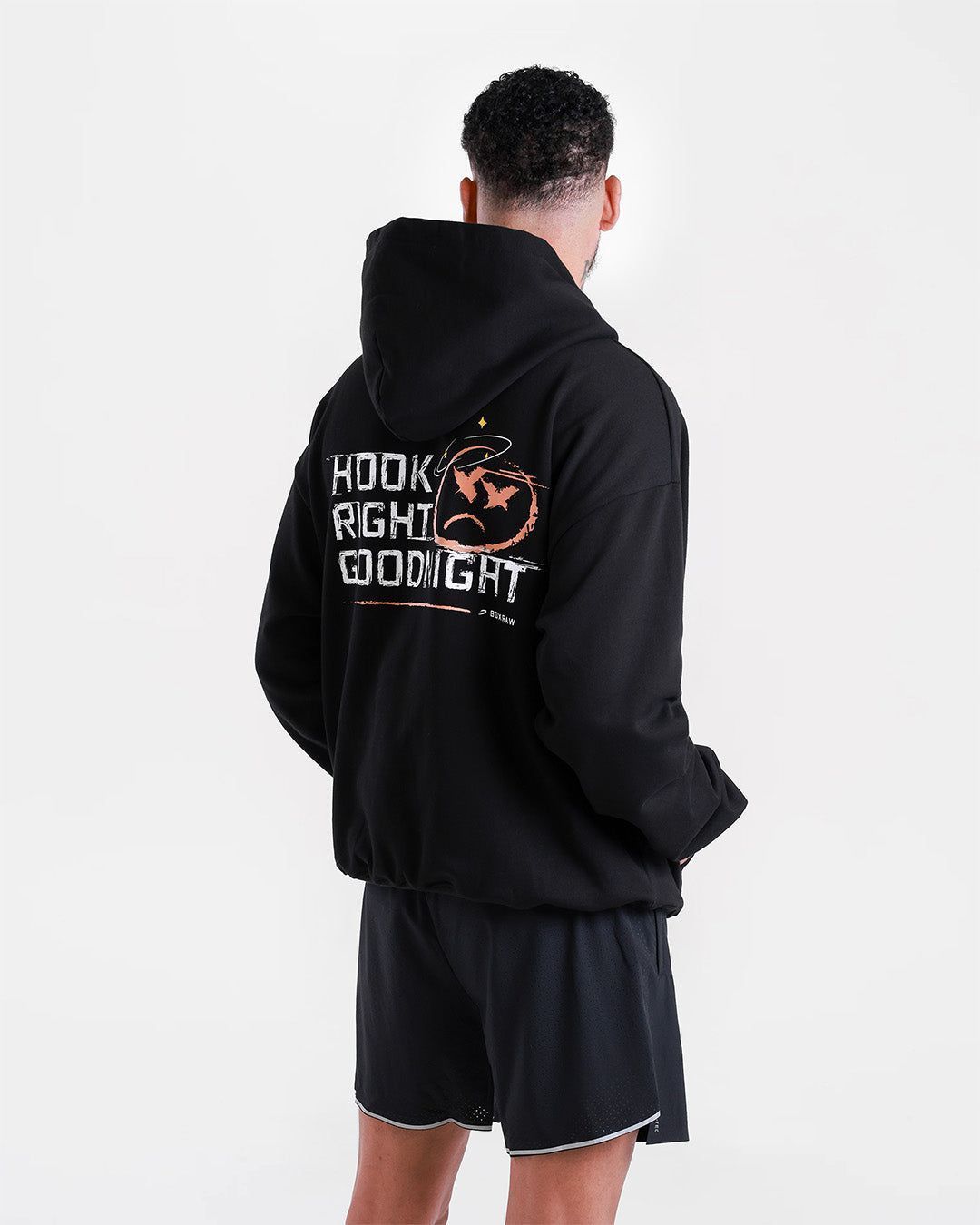 Худі Hook Right Goodnight Oversized Чорне, XS