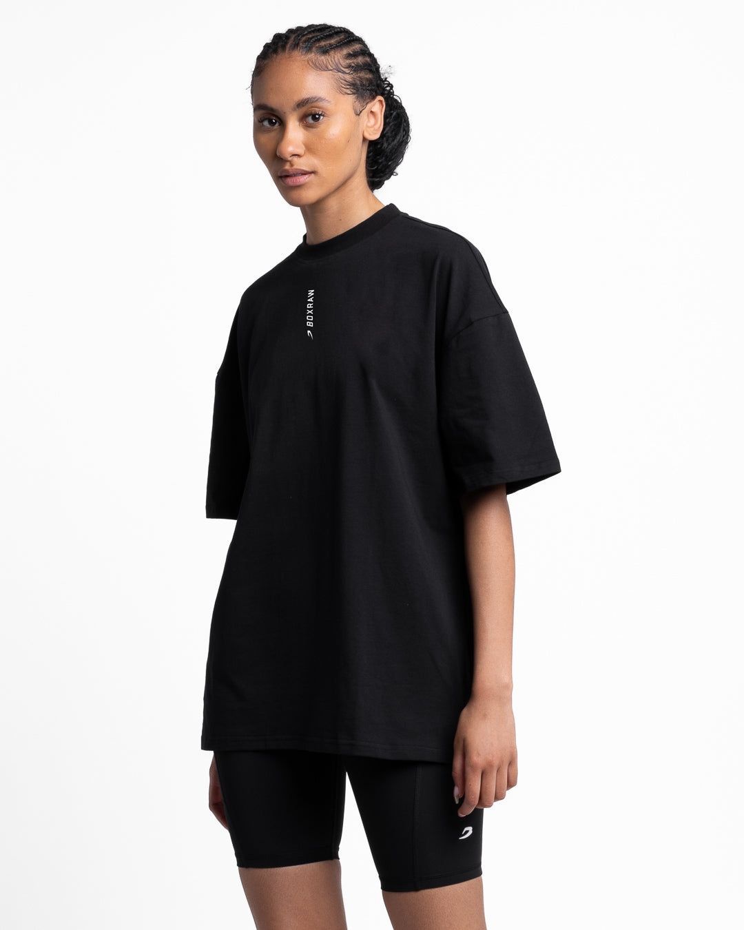Футболка Lineal Oversized Чорна, S