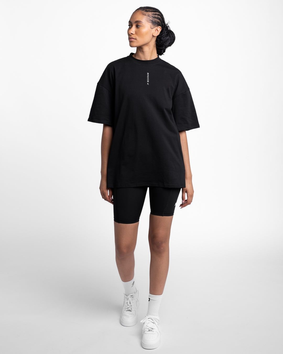 Футболка Lineal Oversized Чорна, S