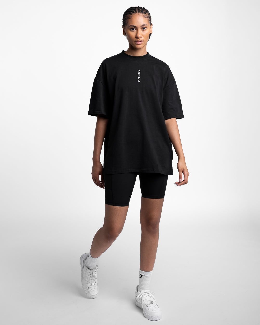 Футболка Lineal Oversized Чорна, S