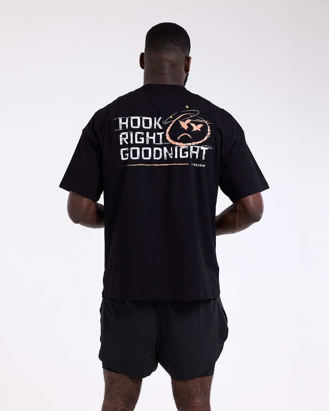 Футболка Hook Right Goodnight Oversized Чорна, XS