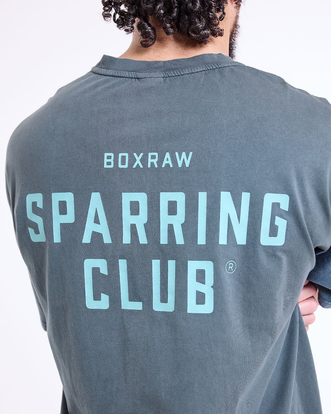 Футболка Sparring Club Oversized - Сіра, S