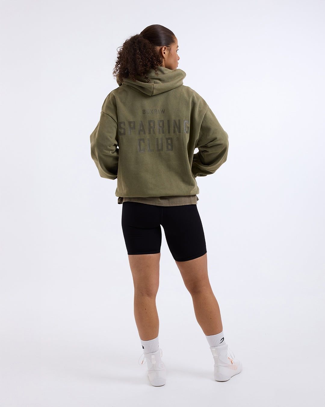 Худі Sparring Club Oversized - Оливкове, XS