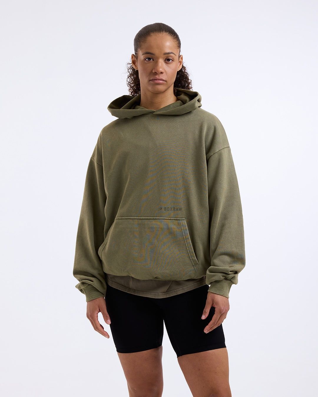 Худі Sparring Club Oversized - Оливкове, XS
