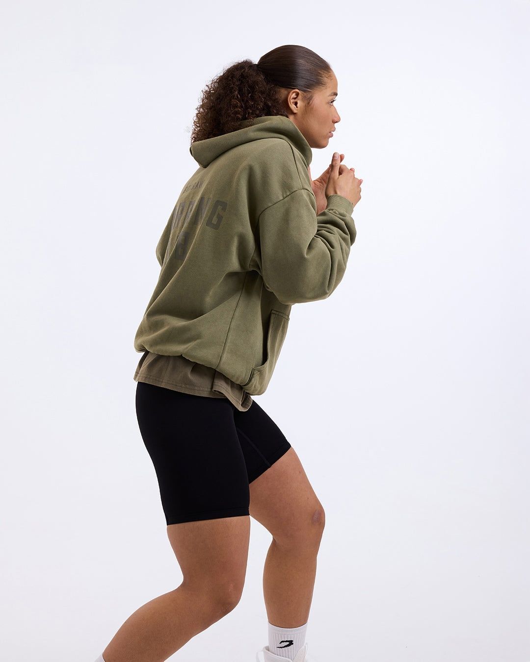 Худі Sparring Club Oversized - Оливкове, XS