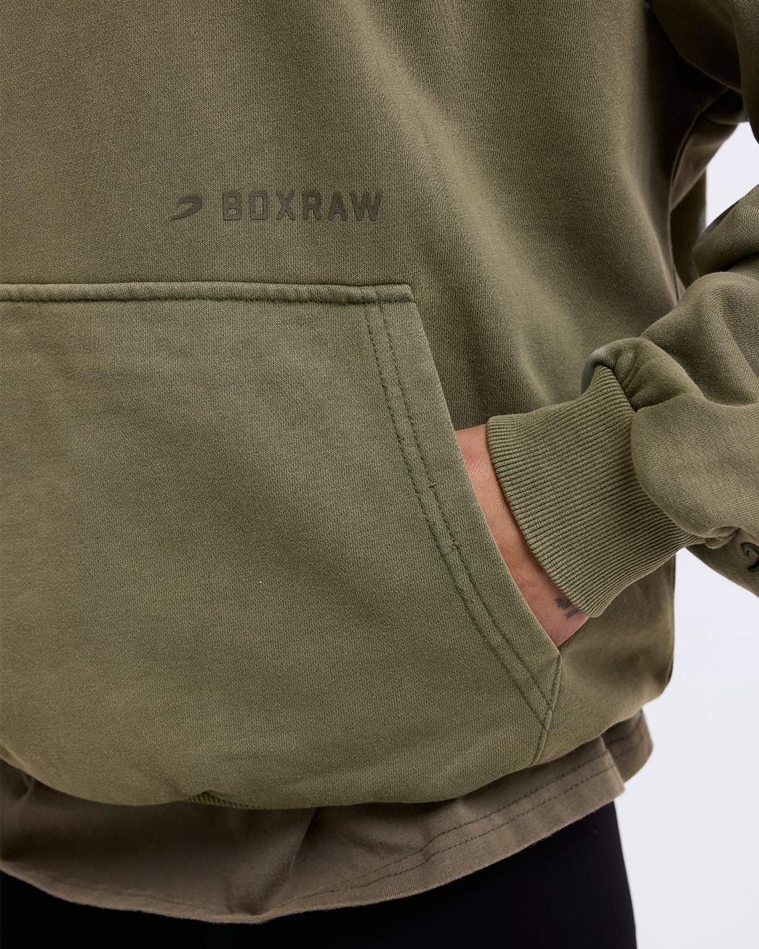 Худі Sparring Club Oversized - Оливкове, XS