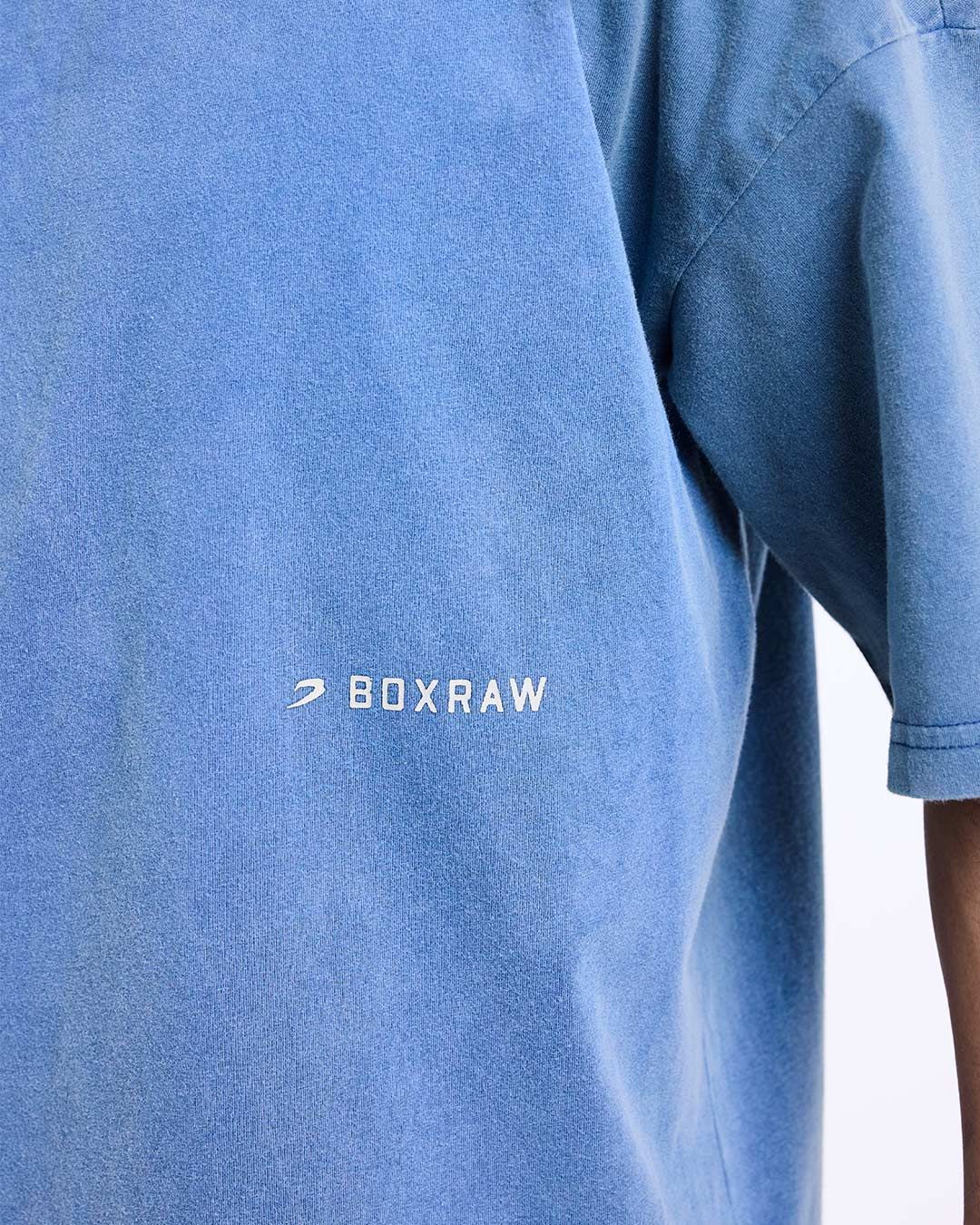 Футболка Sparring Club Oversized - Блакитна, XS