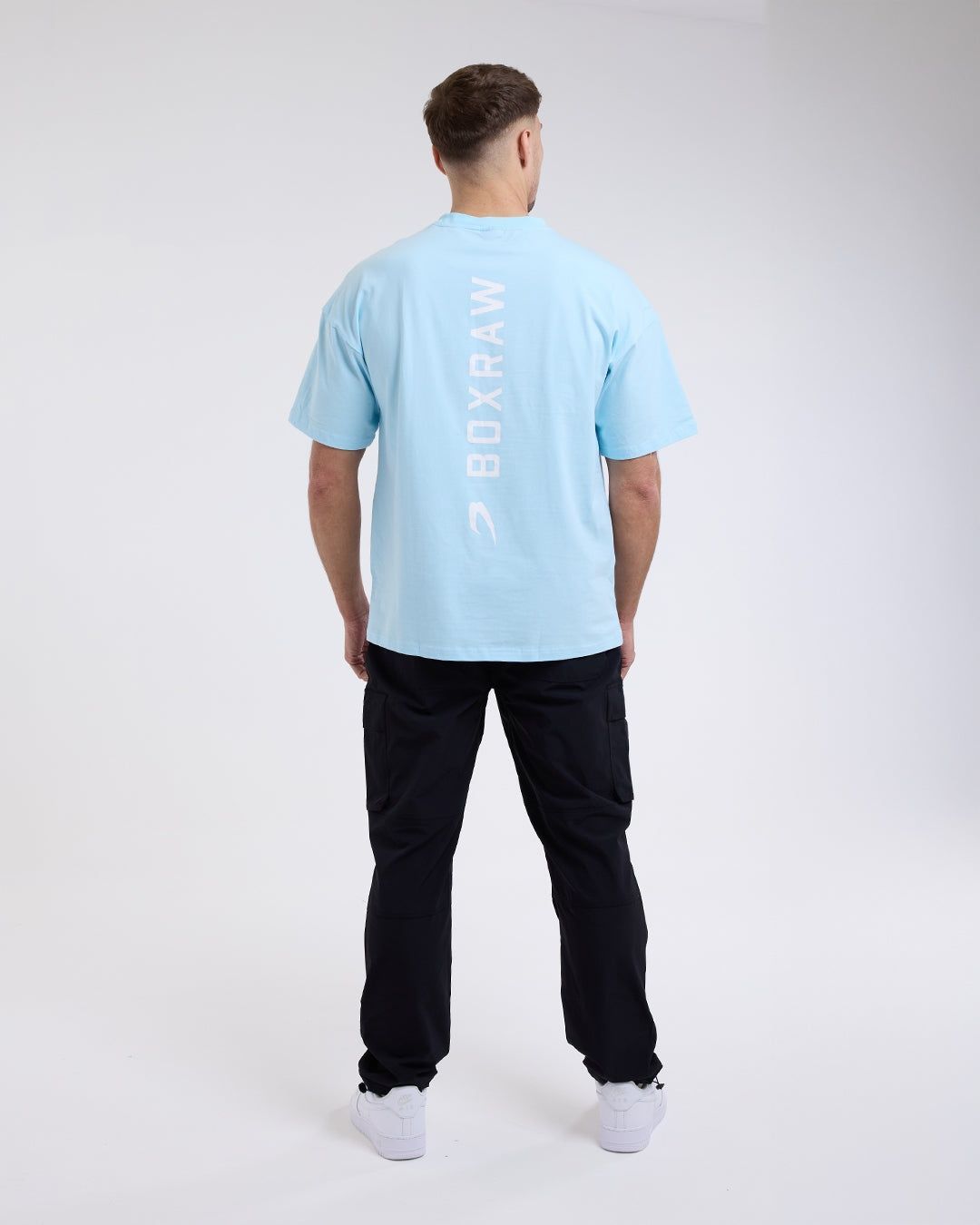 Футболка Lineal Oversized Блакитна, XS