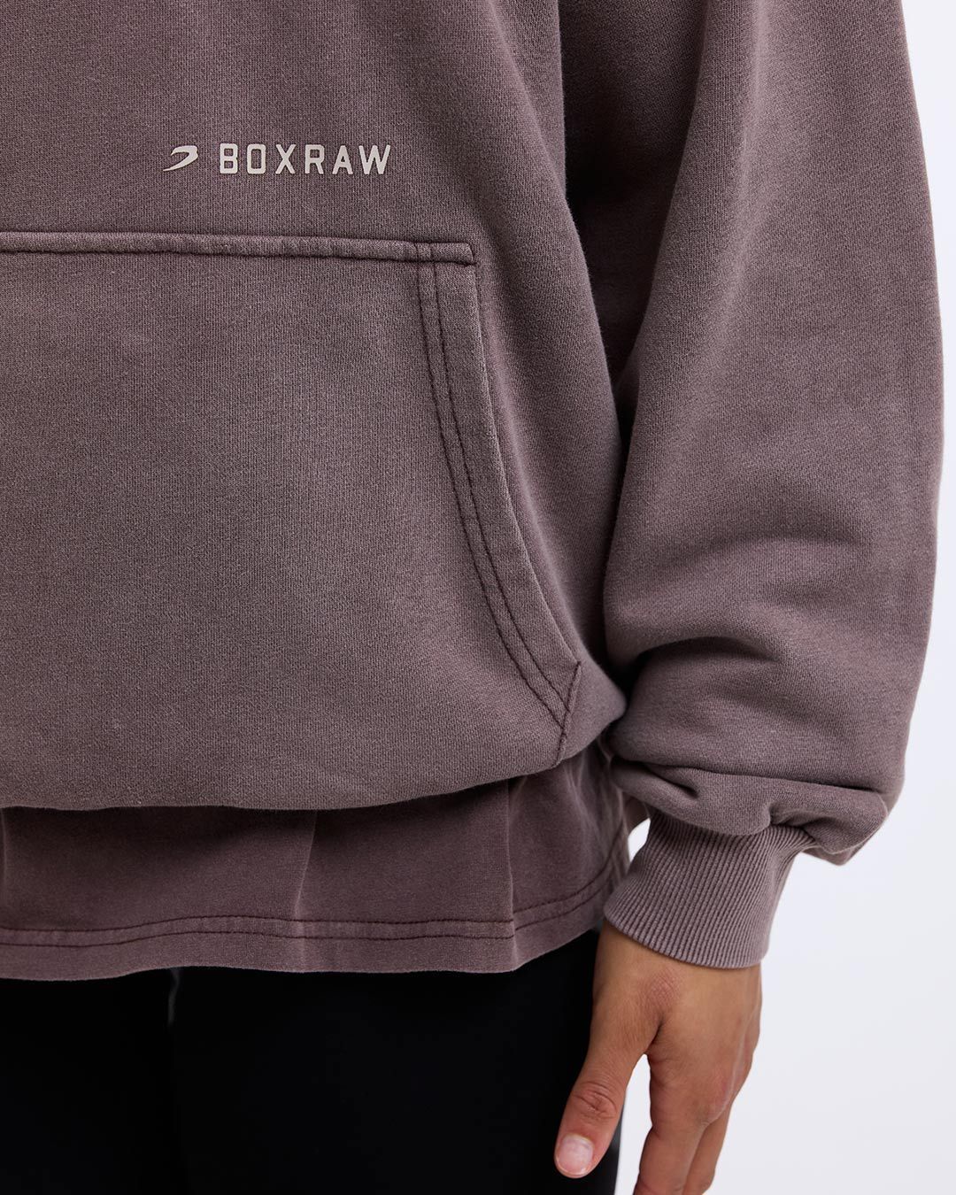 Худі Sparring Club Oversized - Коричневе, XS