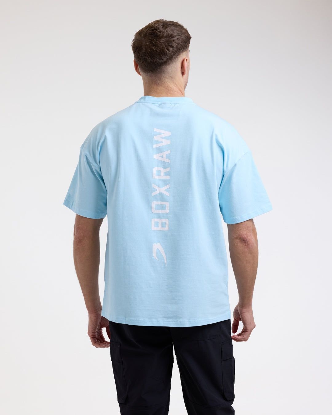 Футболка Lineal Oversized Блакитна, S