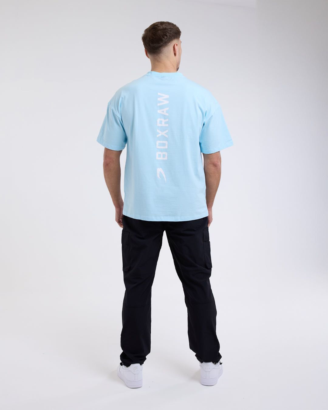 Футболка Lineal Oversized Блакитна, M