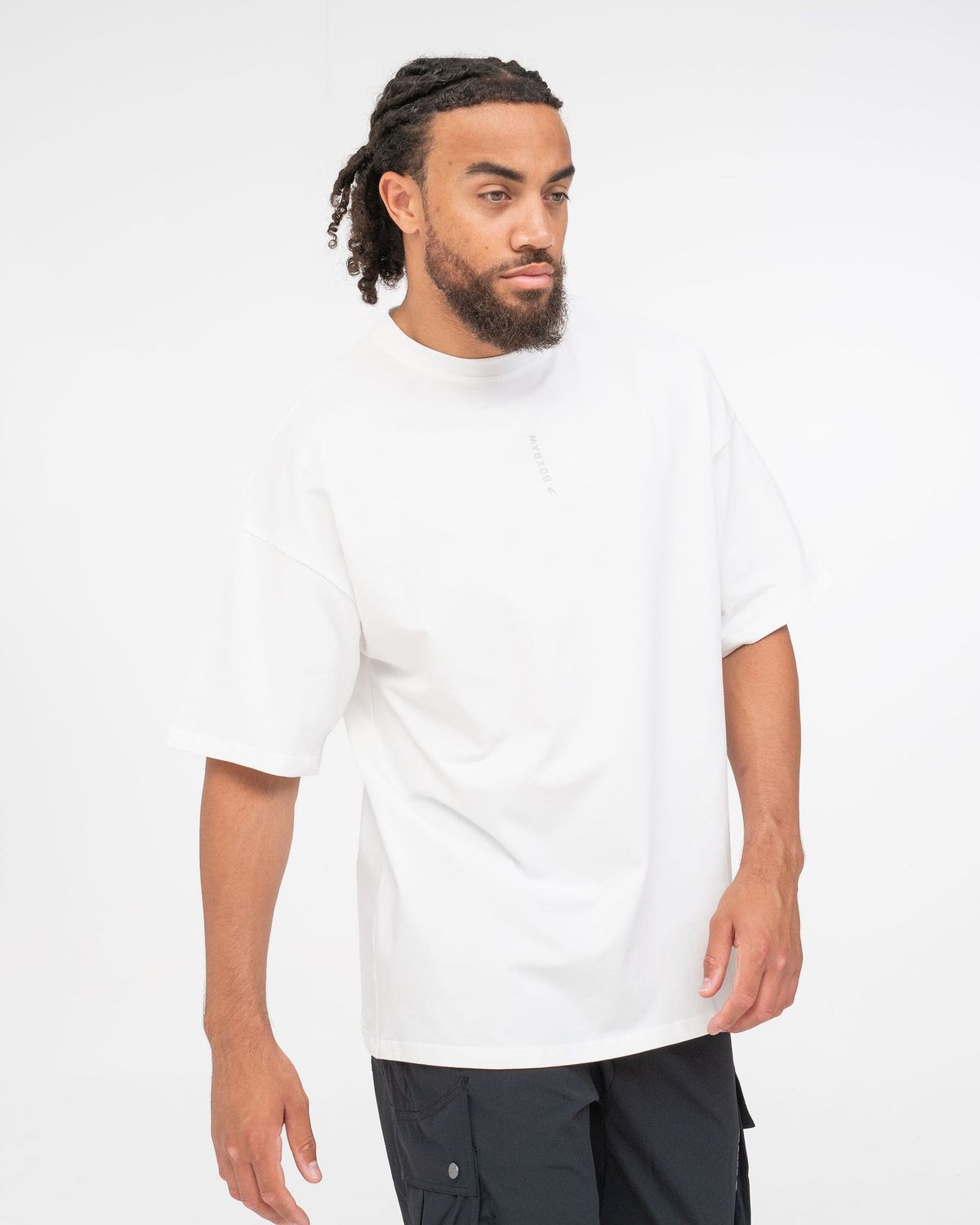 Футболка Lineal Oversized Біла, XS