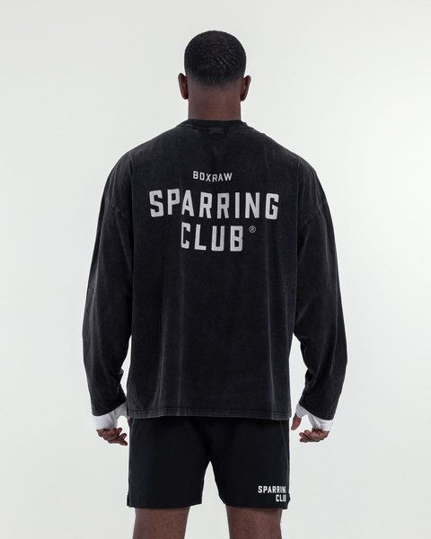 Лонгслів Sparring Club чорний, XS