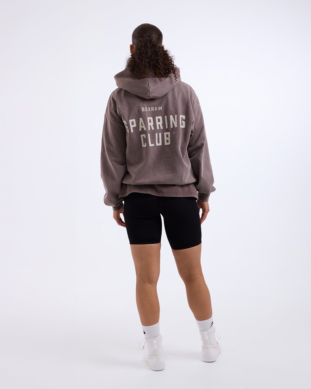 Худі Sparring Club Oversized - Коричневе, L