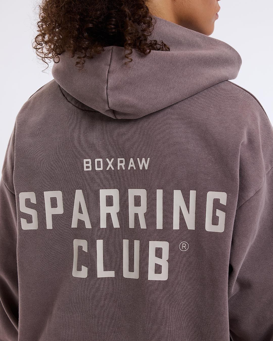 Худі Sparring Club Oversized - Коричневе, L