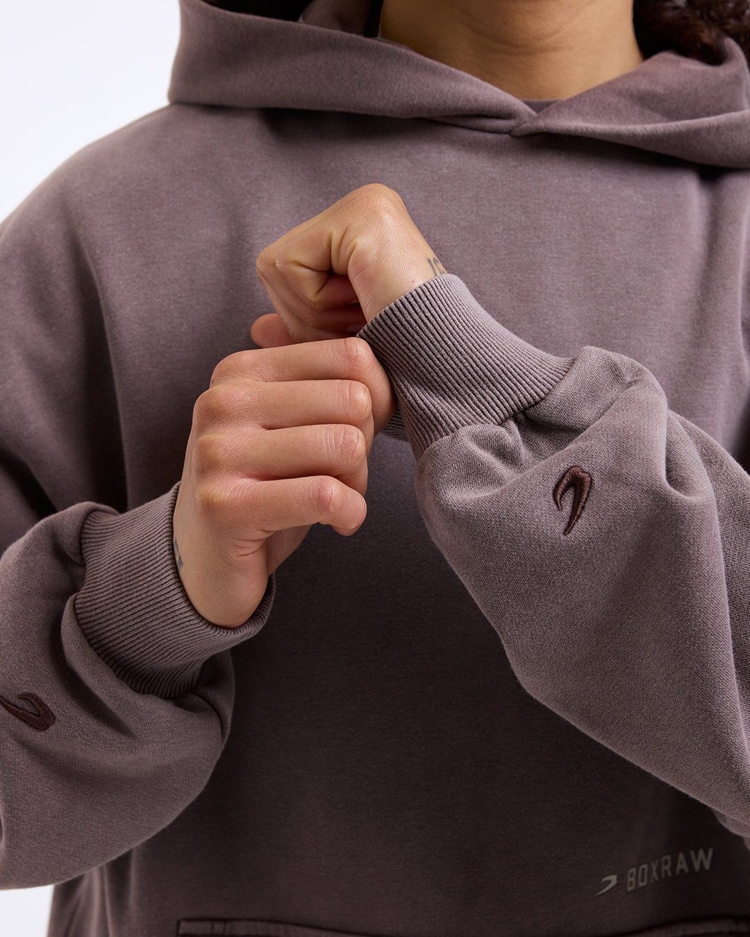 Худі Sparring Club Oversized - Коричневе, L
