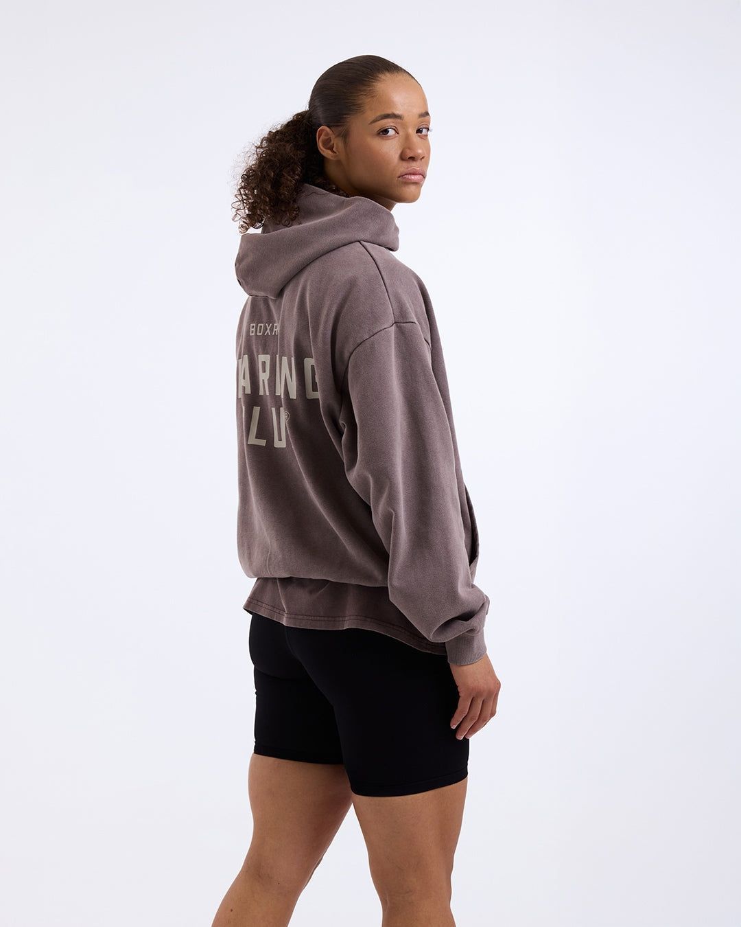 Худі Sparring Club Oversized - Коричневе, L