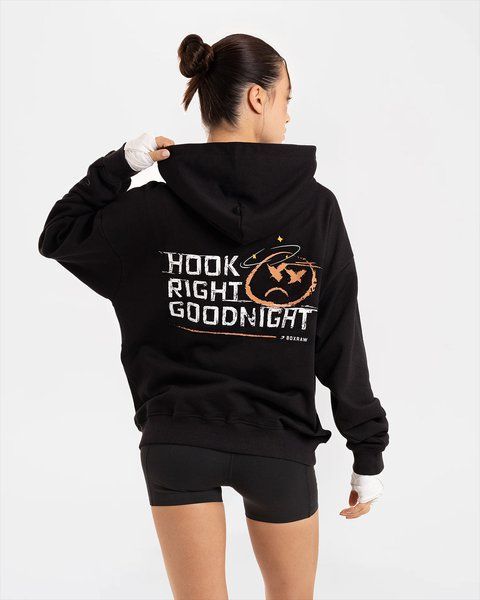 Худі Hook Right Goodnight Oversized Чорне, S